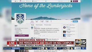One person shot and killed on NAU campus