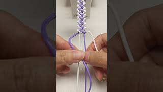 How to Tie the Knot | Easy Macrame & Bracelet Tutorial  #shortstutorial #diy #macrame #knotting