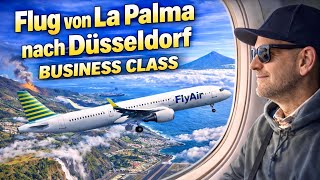 Condor &amp; Flyair Business Class Flug von La Palma SPC nach Düsseldorf international Airport 