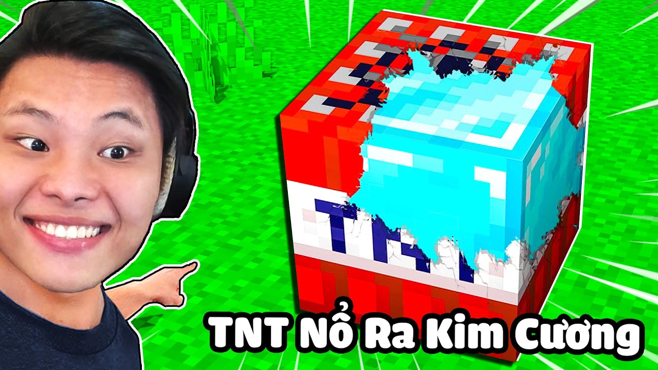 [TẬP 1] JAYGRAY THỬ THÁCH MINECRAFT BẤT ỔN TNT NỔ RA KIM CƯƠNG✨🤑👌CHẾ TẠO TNT SMP TROLL NGƯỜI BỊ OCD