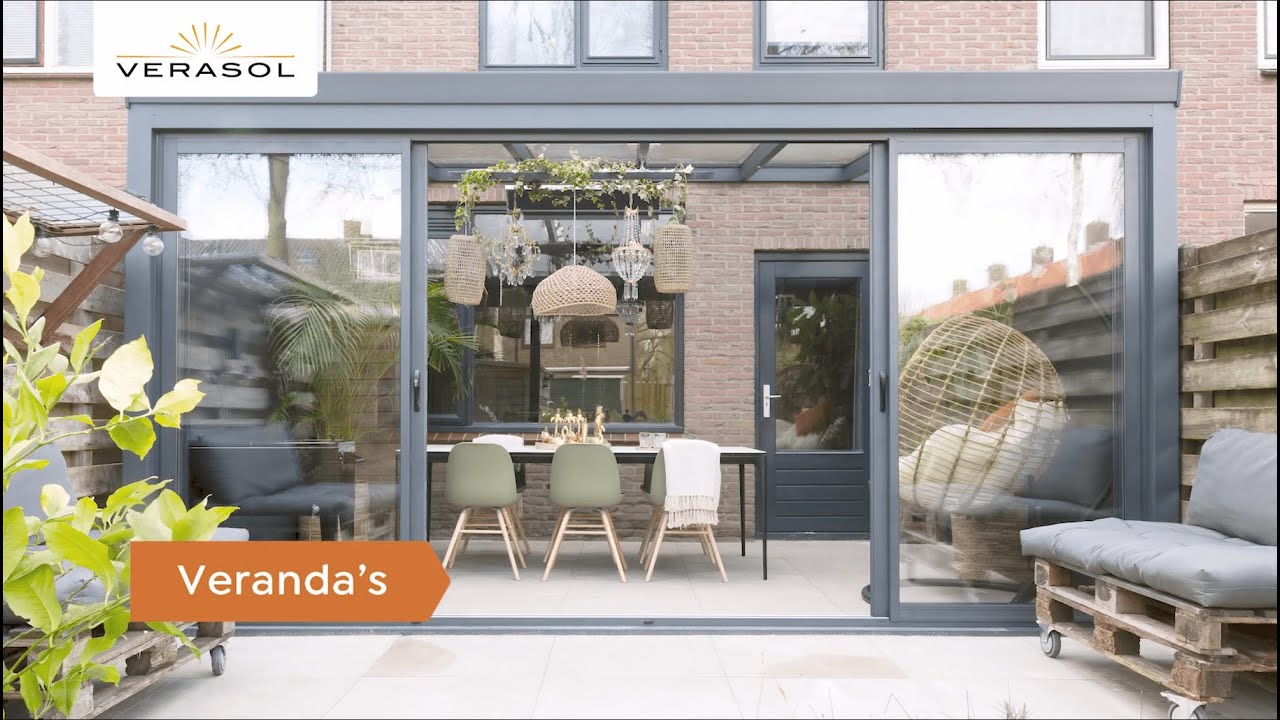Verasol -  Geef je leven de ruimte |  Veranda's, Tuinkamer en Glazen schuifwanden