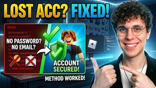 How To Recover Roblox Account Without Email &amp; Password (2026)