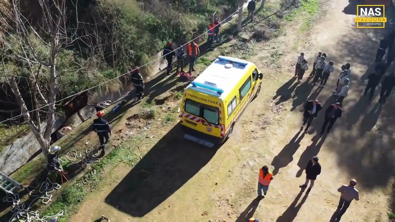 شاهد كيف كان مخطط النجدة لبلدية مازونة