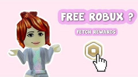 How to get free robux using fetch rewards #robux #roblox #freerobux #adoptme