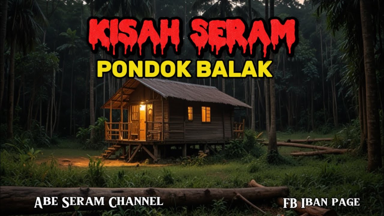 Kisah Seram Pekerja Balak di Pondok Balak (Marudi, Sarawak)