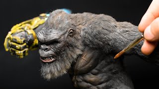 How to make Kong in Godzilla x Kong: The New Empire / diorama /clay