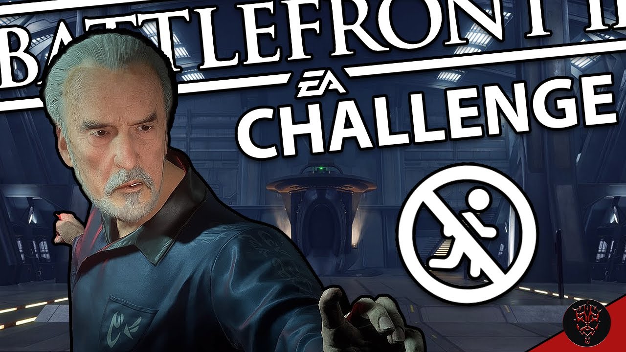 Star Wars Battlefront 2 || Challenge || No Running