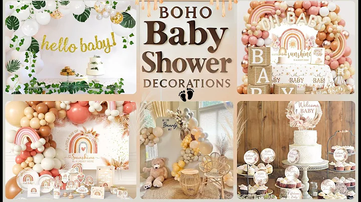 100+ So Cute DIY Boho Baby Shower Decorations | Bohemian Baby Shower Ideas 2025