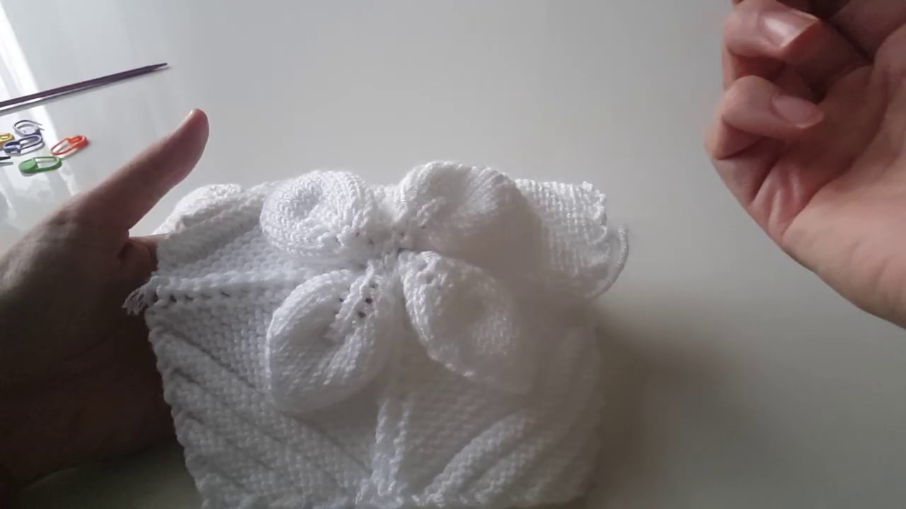 Yapraklı battaniye kenar yapılışı part 5