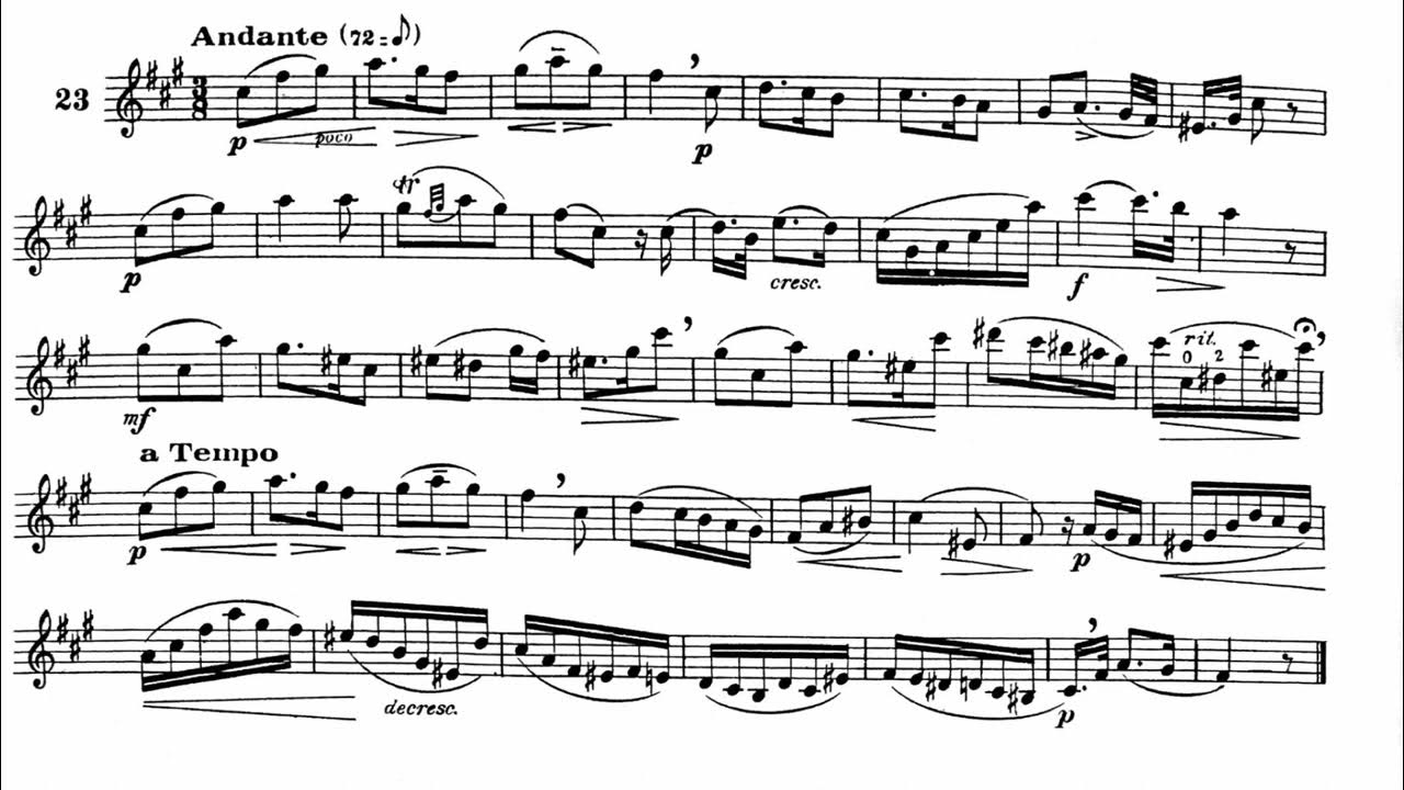 20232024 TMEA AllState Etude 2 Alto Saxophone YouTube