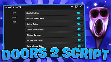 [NEW👁️] DOORS 2 Script / Hack (DISABLE ENTITIES, DELETE DOORS, OBJECTIVE ESP) *PASTEBIN 2023*