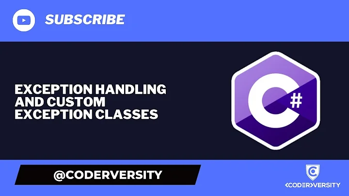 C# Exception Handling and Custom Exception Classes
