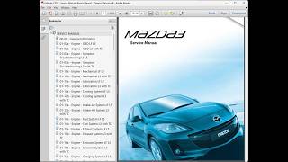 Mazda 3 (BL) - Service Manual / Repair Manual - Owners Manual