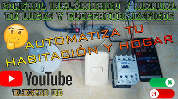 CONTROLA LAS LUCES DE TU HOGAR DESDE EL CELULAR Y INTERRUPTOR || ARDUINO+BLUETOOTH+APP