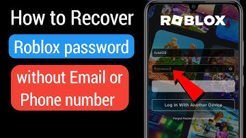 How To Recover Roblox Password without Email or Phone Number (2023) | New Process