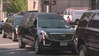 Funeral procession in New Haven kicks off as fallen firefighter is laid to rest