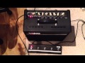 Vox VFS5 Footswitch Demo on VT-40+