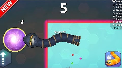 Secret Level Teleport Animation In Snake.Io! Epic Snakeio Gameplay