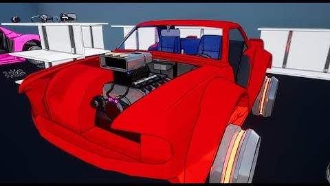 Hovercars with physics based customization system.