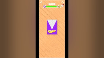 Paper Fold Level 59 Complete 3D #shorts #game (iOS Android) #games Games
