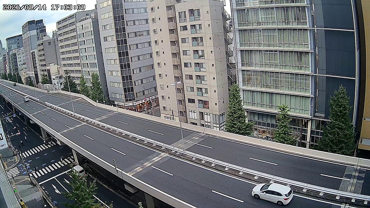 首都高速1号上野線ライブカメラ - YouTube