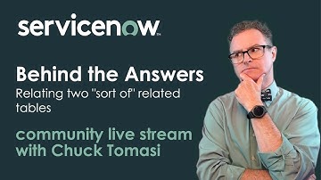 Community Live Stream - Behind the Answers - Relating two "sort of" related tables