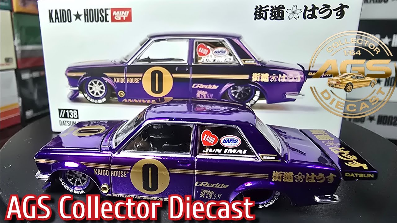 Datsun 510 Pro Street Anniversary Edition KAIDO HOUSE 138 #MiniGT#diecast #hotwheels 