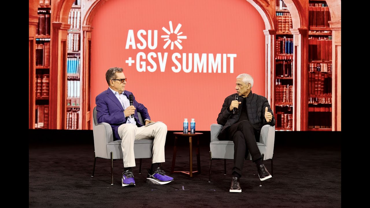 Tech Legend and AI Visionary Vinod Khosla with Forbes’ Rich Karlgaard | ASU+GSV 2024
