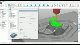 Autodesk PowerMill - Raster Finishing - Tutorial 31 - Tamil
