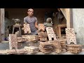 Process of Mass Production Book Reading Stand | Creative Woodworking Tools
