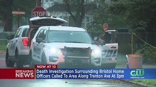 Death Investigation Surrounding Bristol Home