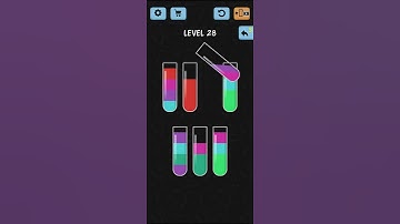 Water Color Sort - level 28