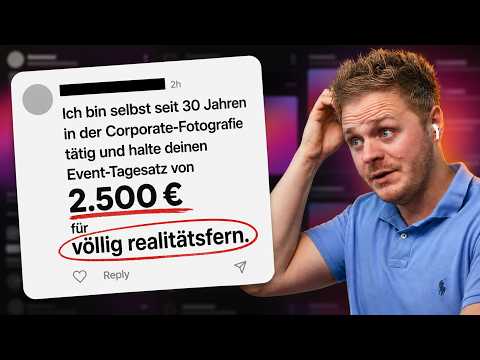 €2,500 after 30 years as a photographer is "out of touch" lol