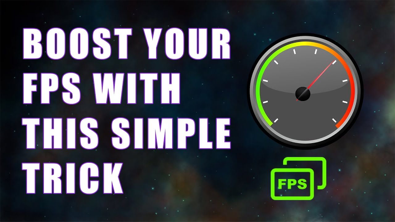Boost Your FPS With This Simple Trick... 😱 - YouTube