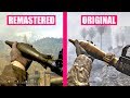 Call of Duty 4 Modern Warfare Remastered vs Call of Duty 4 Modern Warfare - Weapons Comparison