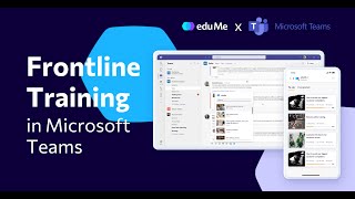 eduMe | How our Employee Training App works in Microsoft Teams screenshot 1