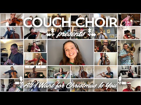 Couch Choir sings "All I Want for Christmas Is You" (Mariah Carey)