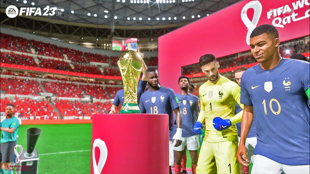 FIFA 23 - France vs Tunisia - World Cup 2022 Qatar | PS 4™ Full HD
