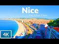 4k french riviera walking tour nice top of castel hill france