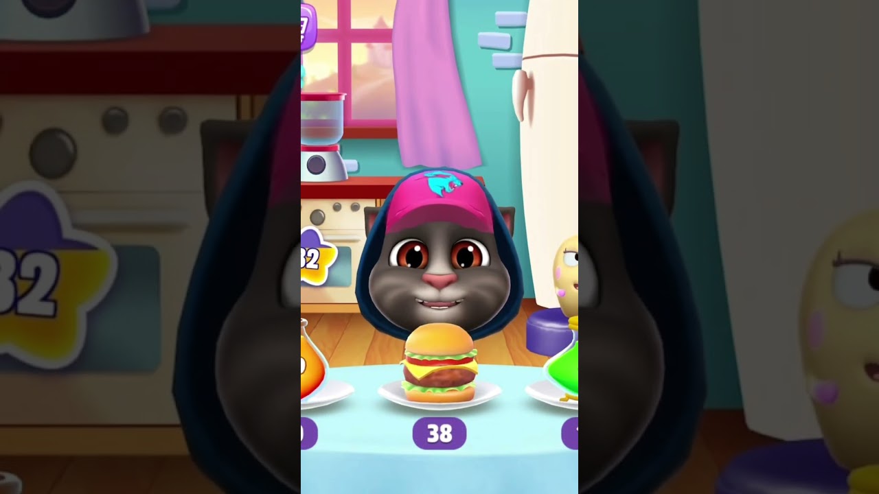 Team Pizzas 🍕 or Burger 🍔 |My talking tom2 