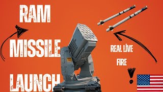 RAM Missile Launch- Real Navy Footage