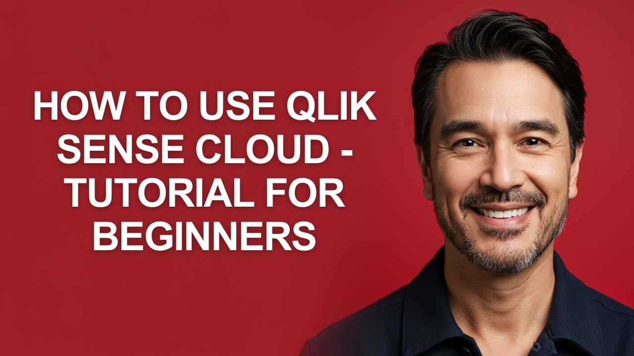 How to Use Qlik Sense Cloud - Tutorial for Beginners - KevinHowTo - YouTube