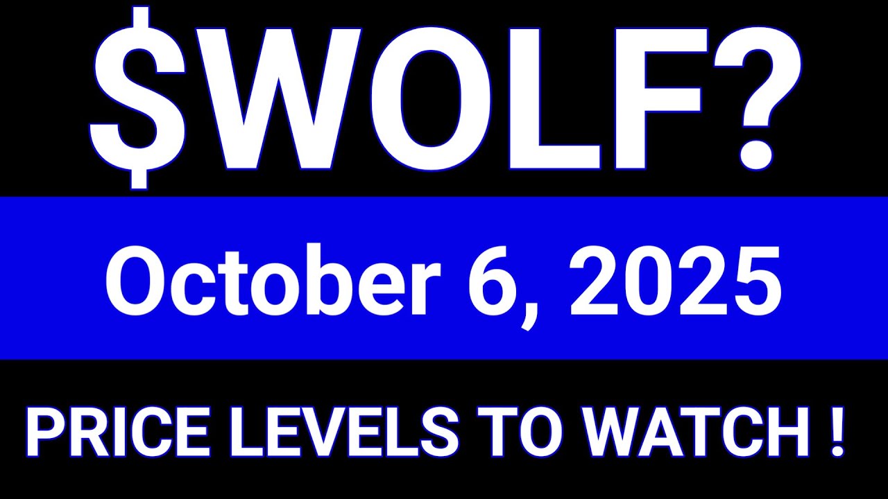 WOLF Stock (Wolfspeed, Inc.) WOLF Stock Technical Analysis | October 6, 2025
