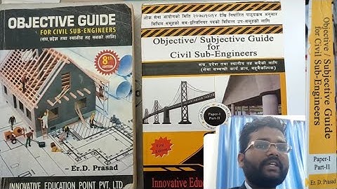 D. Prasad New Book Review For Sub-Engineer || Comparison With 8th Edition Objective Guide For Civil