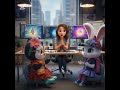 Tutu and Pip visits a game designer part 1 #kids  #careerexploration