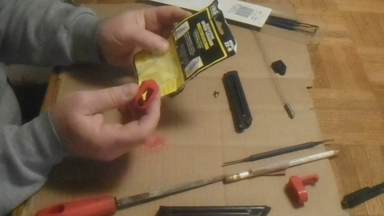 Fabricating a Ruger Mark 2 Magazine Speed Loader To Work With A Ruger ...