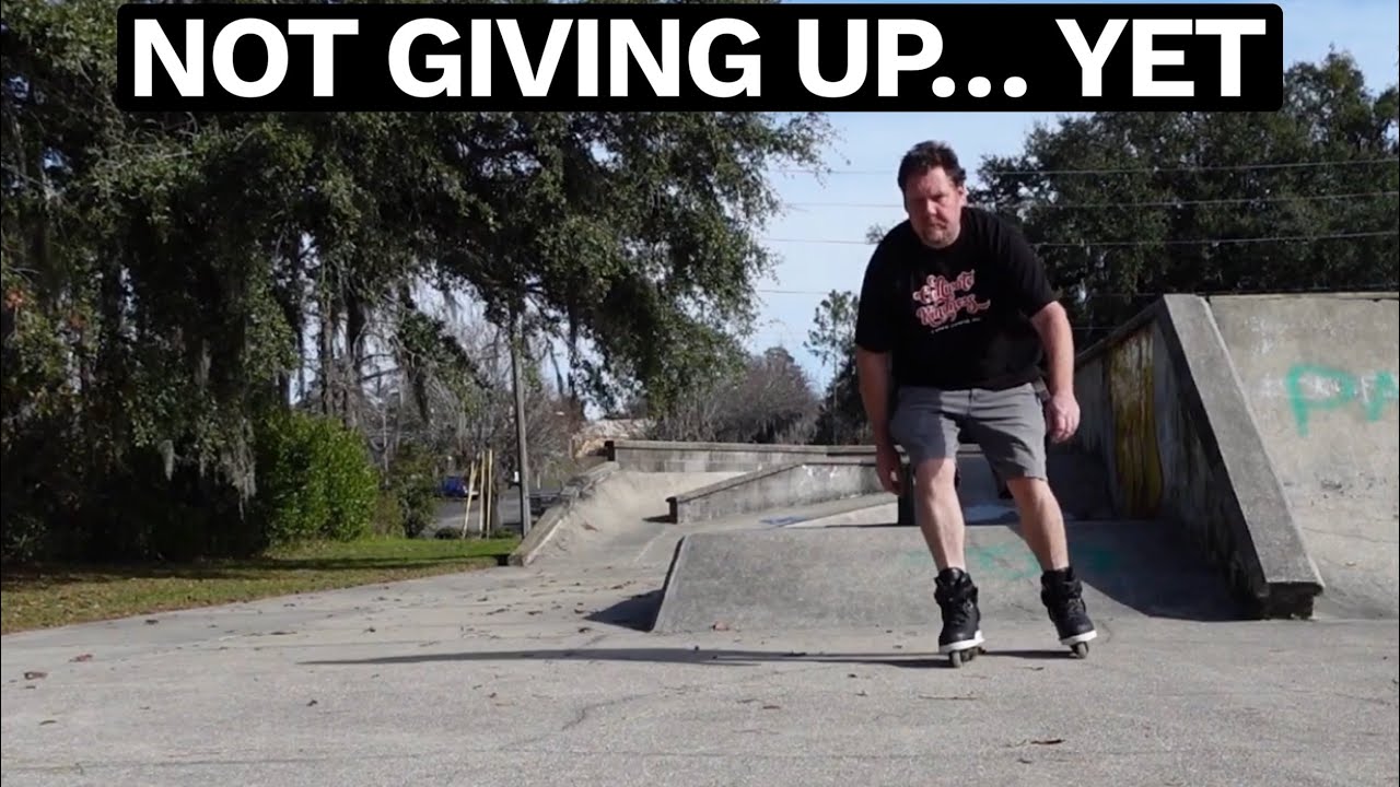 Day 6 of Aggressive inline skating in my 40s(still alive)