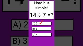 95% Fail This Simple Math Test. #mathquiz #maths #testandlearn#quiz #braintestsolution #brainteaser