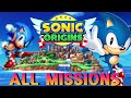 SONIC ORIGINS - Sonic the Hedgehog - ALL MISSIONS (S-Ranks)