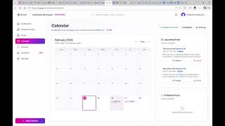 How to Attach Images, Preview, and Post in Engage.co (49 Seconds)